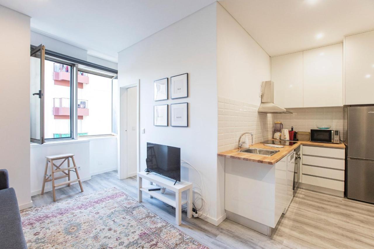 Seaside 1Br Flat W/ Ac In Matosinhos By Lovelystay Exterior foto