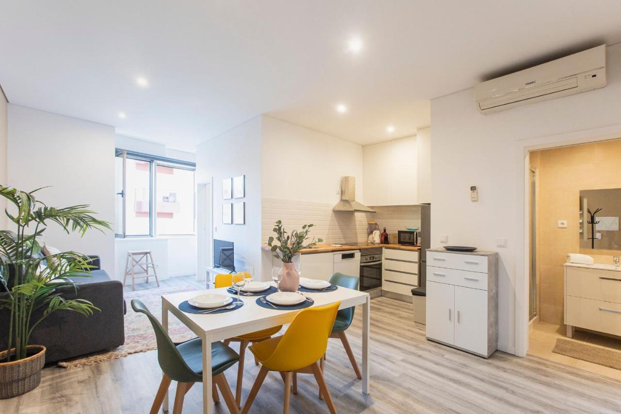 Seaside 1Br Flat W/ Ac In Matosinhos By Lovelystay Exterior foto